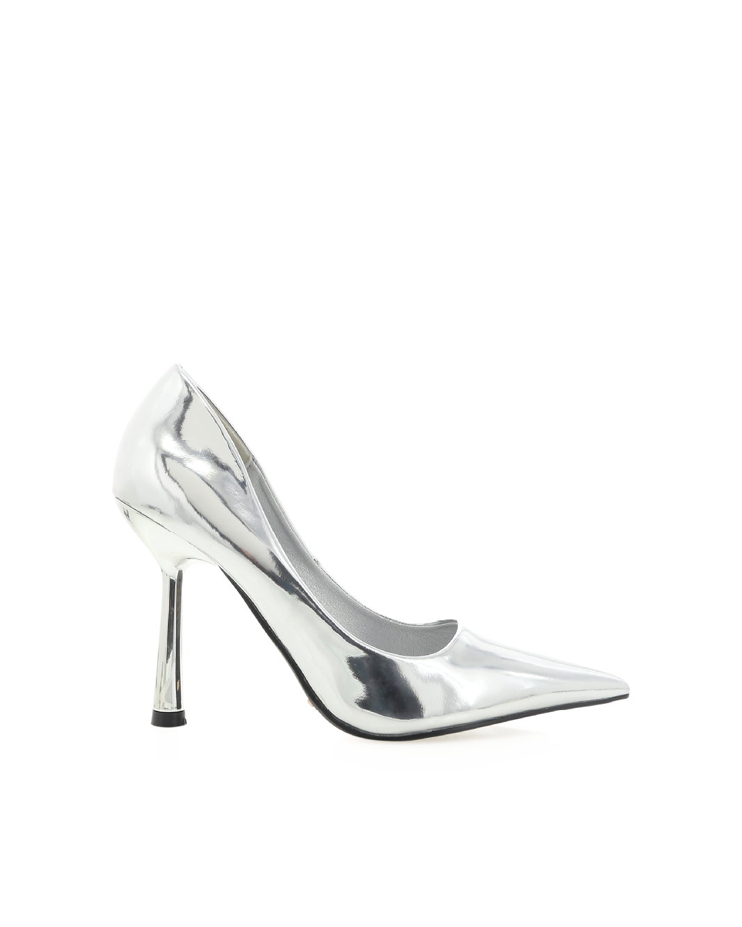 Silver 2025 chrome heels