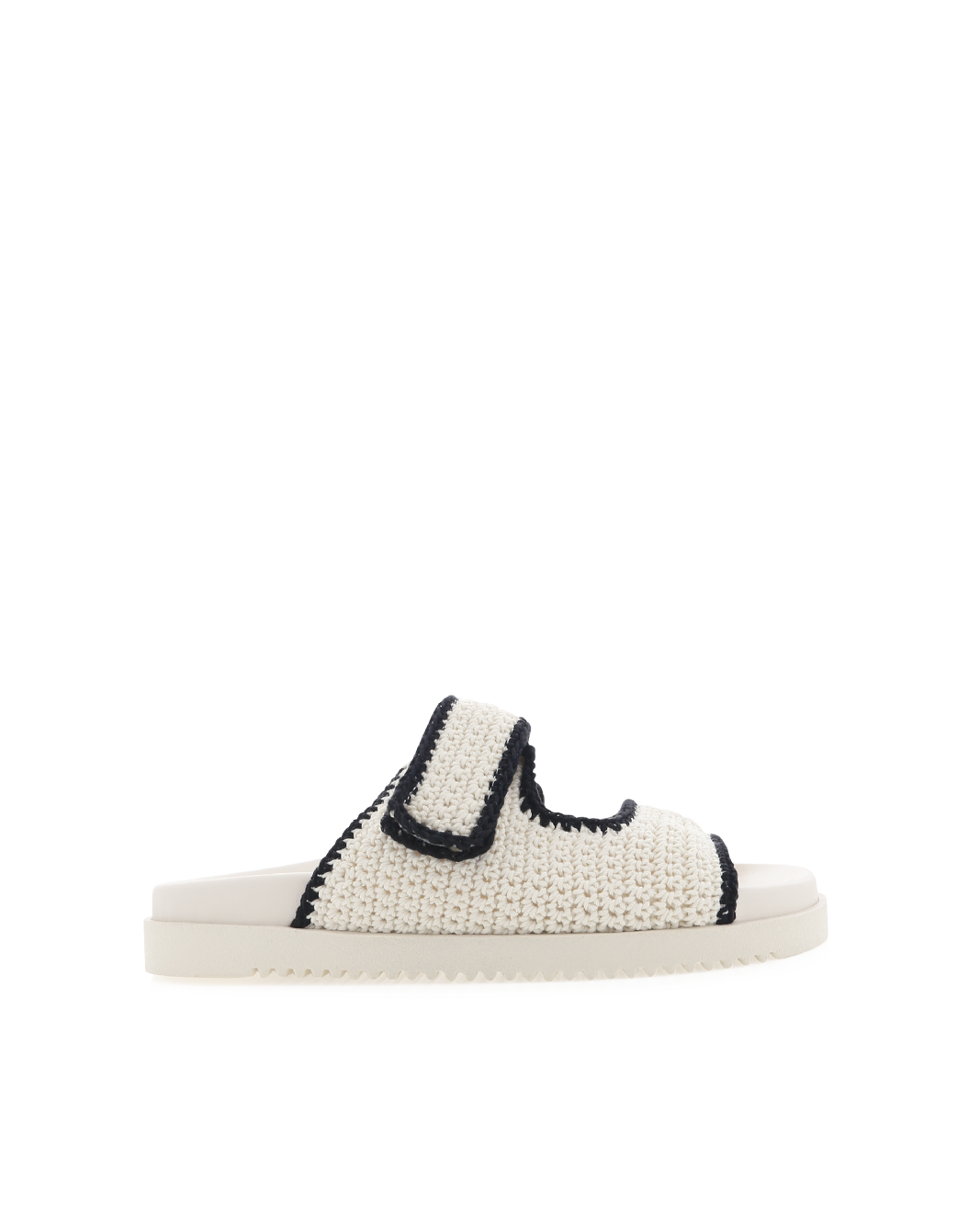 ABBOT - WHITE-BLACK-Sandals-Billini-Billini