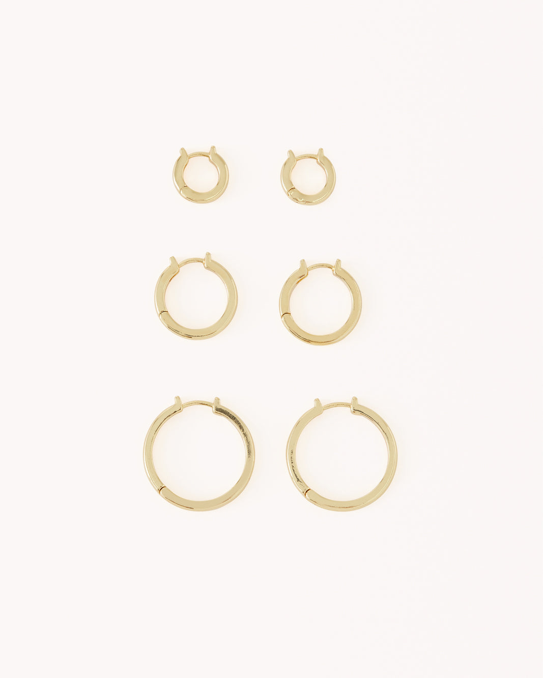 ADELINE EARRING 3 PACK - GOLD PLATED 18K-JEWELLERY-Billini-O/S-Billini