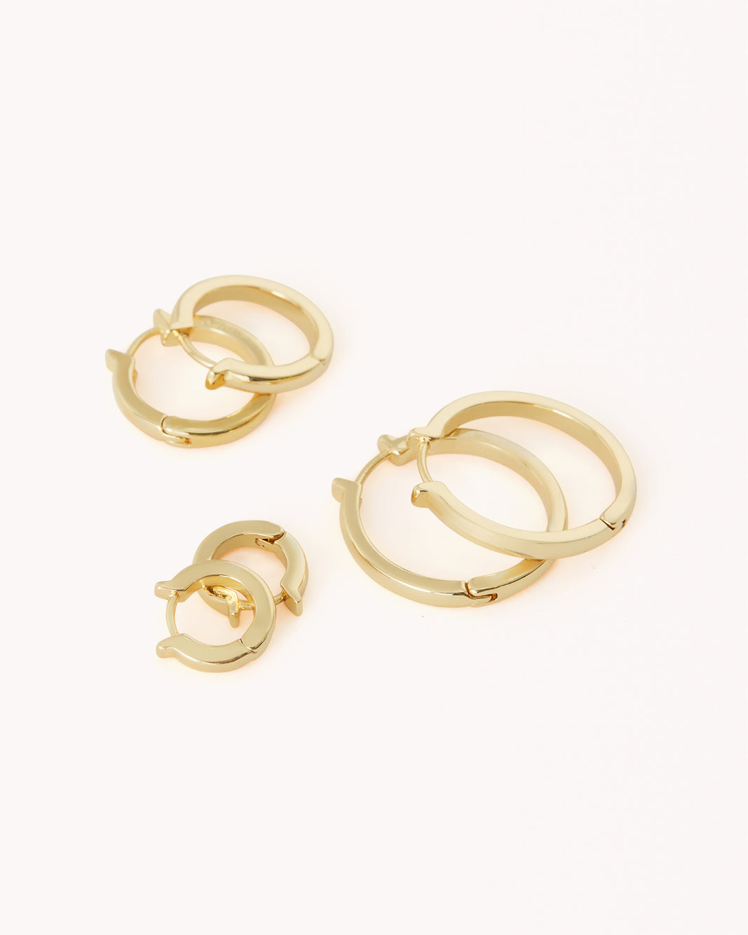 ADELINE EARRING 3 PACK - GOLD PLATED 18K-JEWELLERY-Billini-O/S-Billini