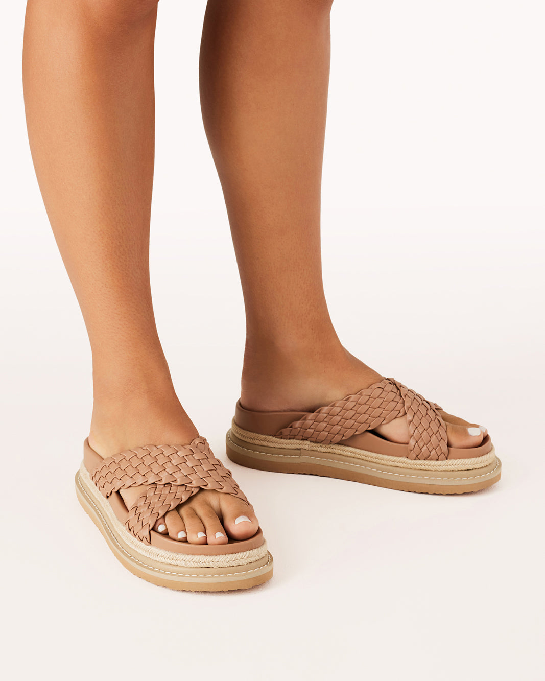 ALLYRA - DARK SAND-Sandals-Billini-Billini