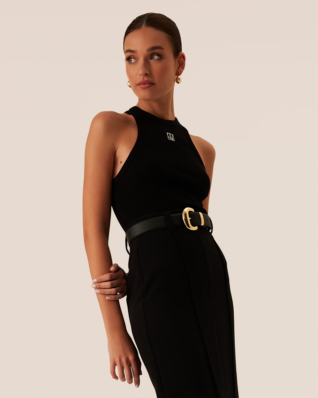 ANNE BELT - BLACK-GOLD-BELTS-Billini-Billini