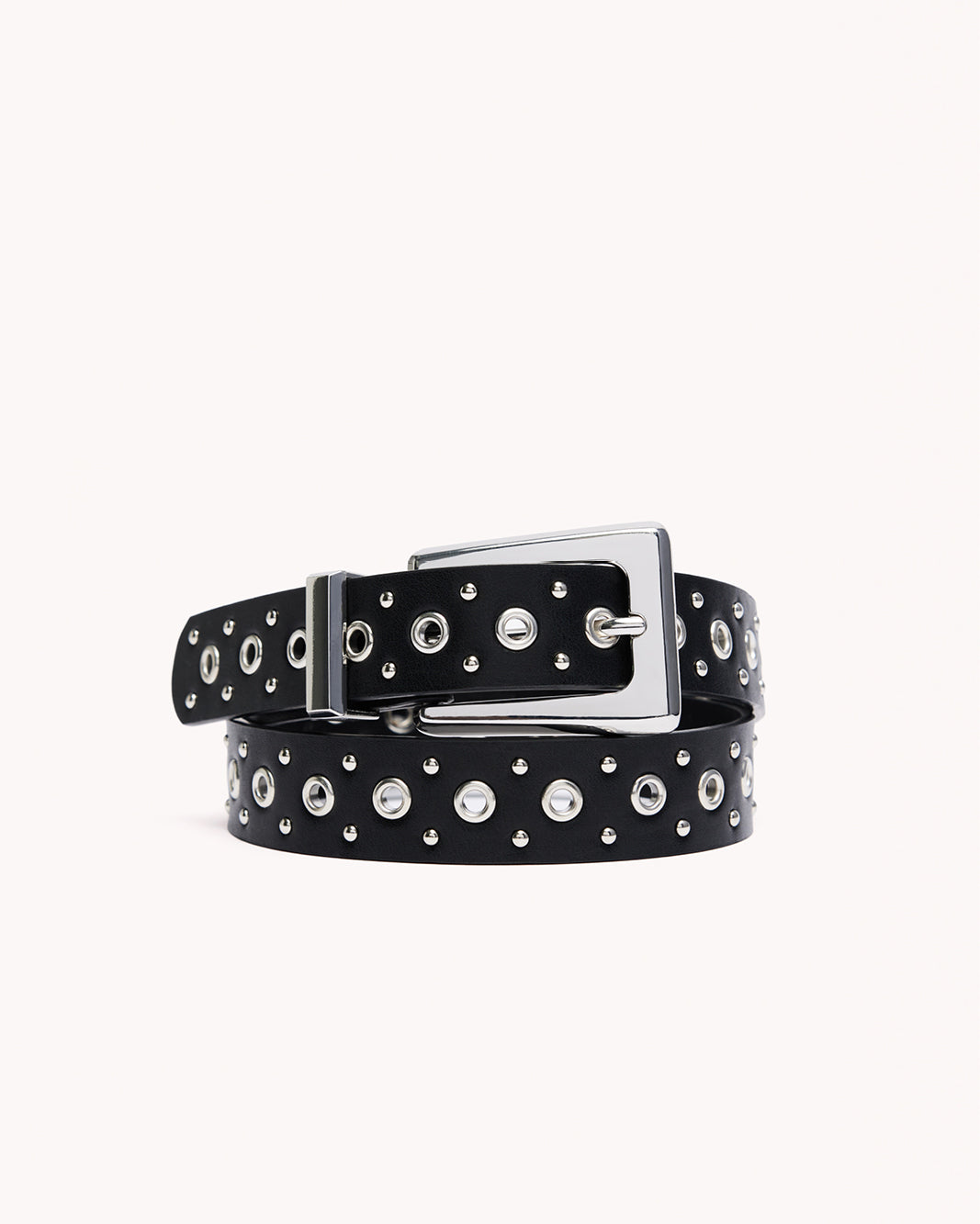 AZIEL BELT - BLACK-SILVER-BELTS-Billini-Billini