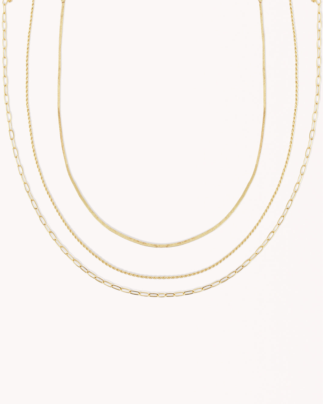 CATALINA NECKLACE PACK - GOLD PLATED 18K-JEWELLERY-Billini-O/S-Billini