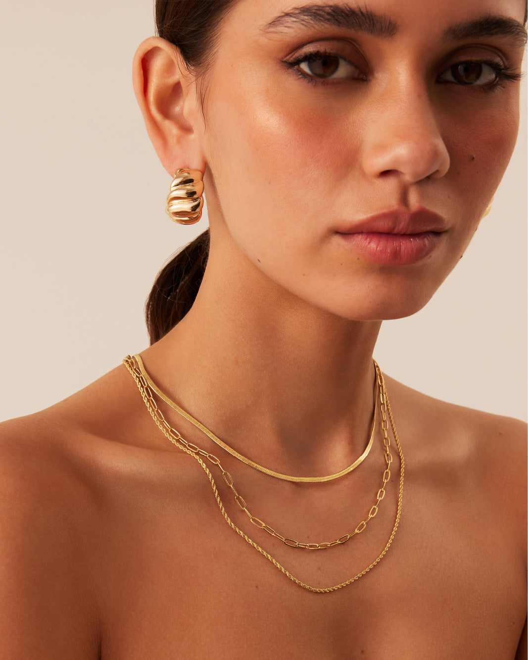 CATALINA NECKLACE PACK - GOLD PLATED 18K-JEWELLERY-Billini-O/S-Billini