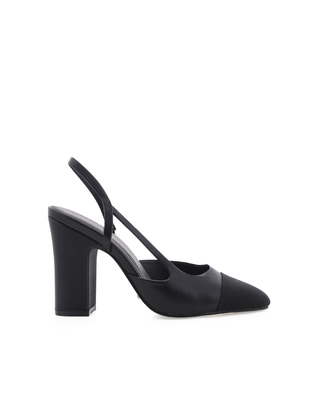 CROSBIE - BLACK-BLACK GROSGAIN-PUMPS-Billini-Billini