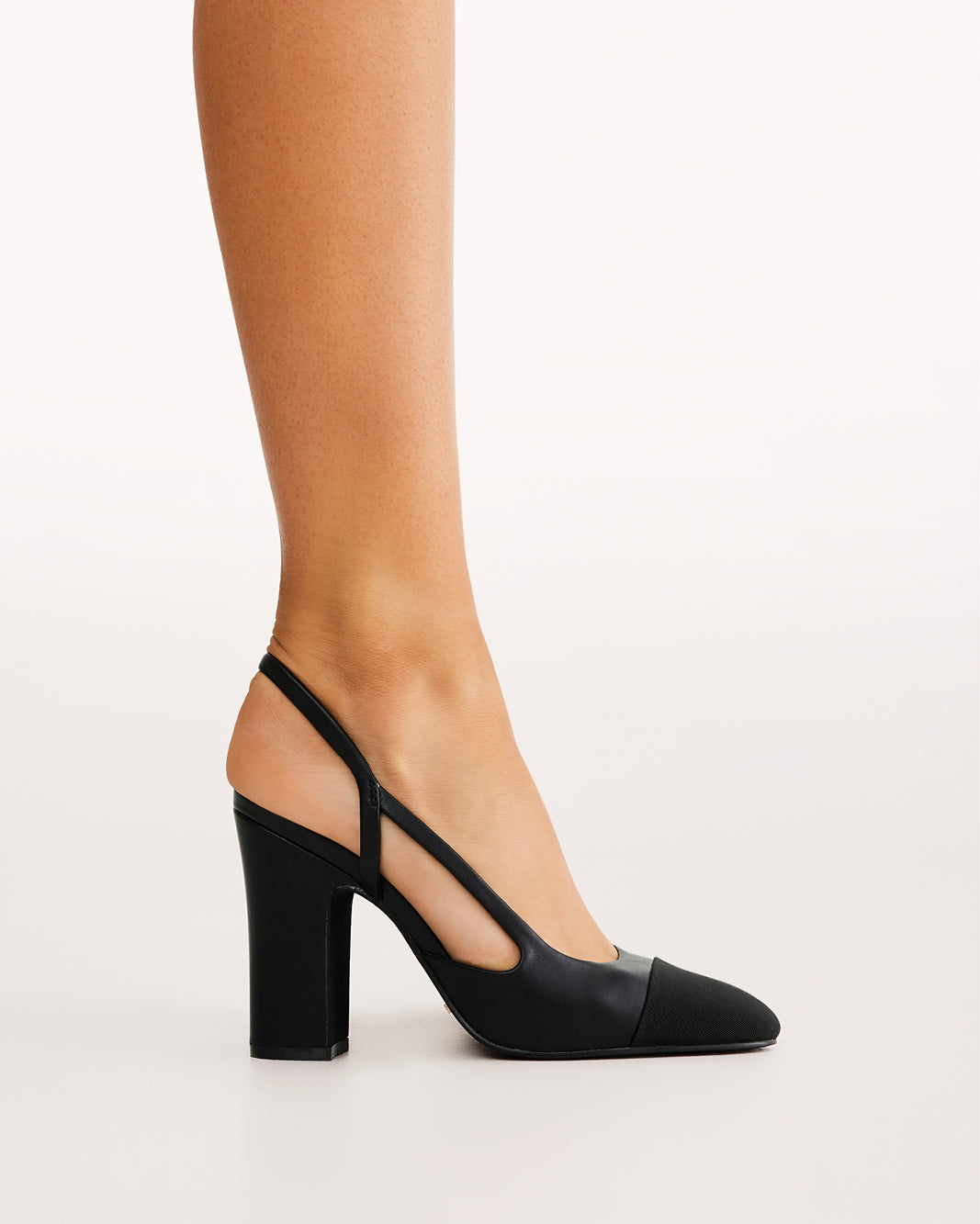 CROSBIE - BLACK-BLACK GROSGAIN-PUMPS-Billini-Billini