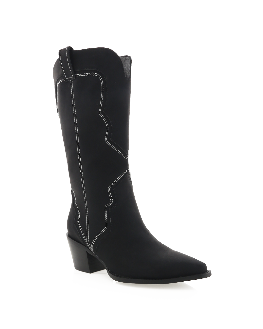 DARIEL - BLACK NUBUCK-Boots-Billini-Billini