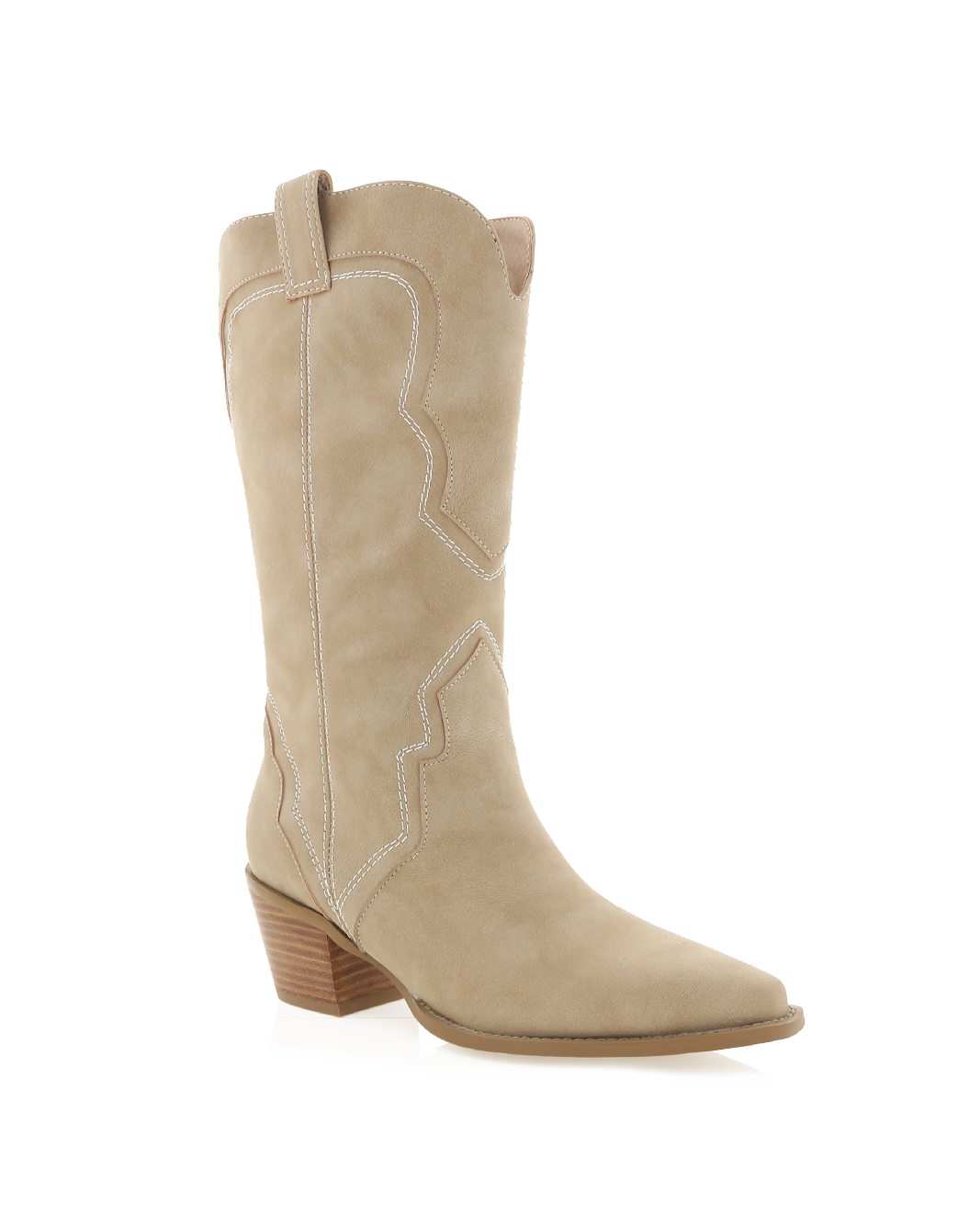 DARIEL - TAUPE NUBUCK-Boots-Billini-Billini