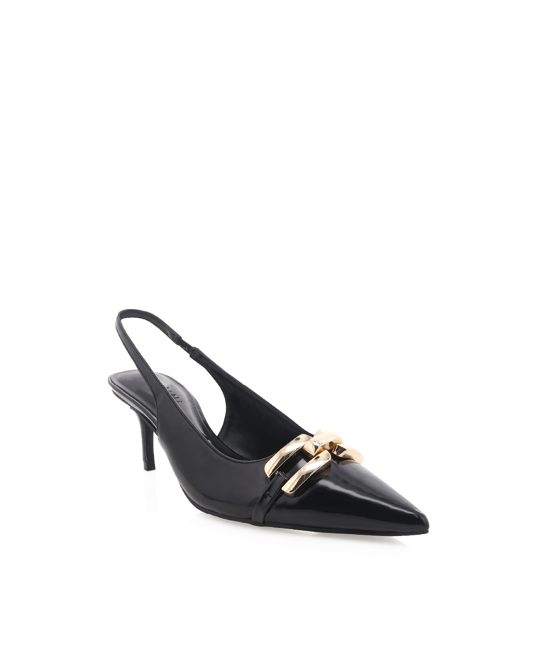 DORSIE - BLACK SHINE-PUMPS-Billini-Billini