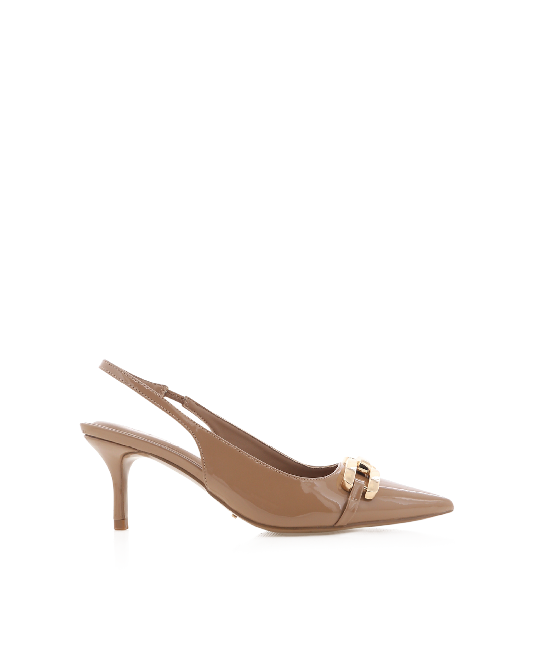 DORSIE - TAUPE PATENT-PUMPS-Billini-Billini