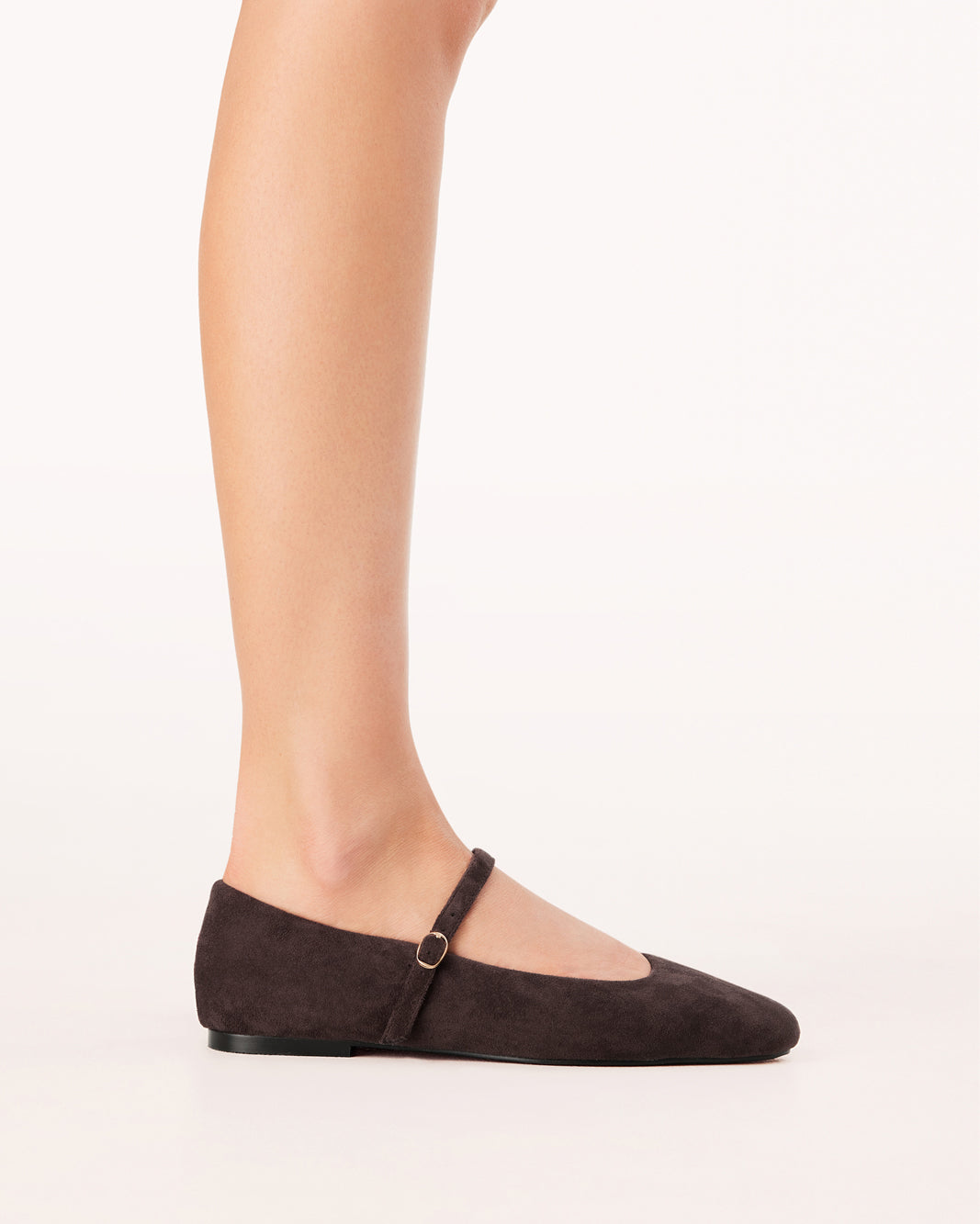 FION - DARK CACAO SUEDE-Flats-Billini-Billini