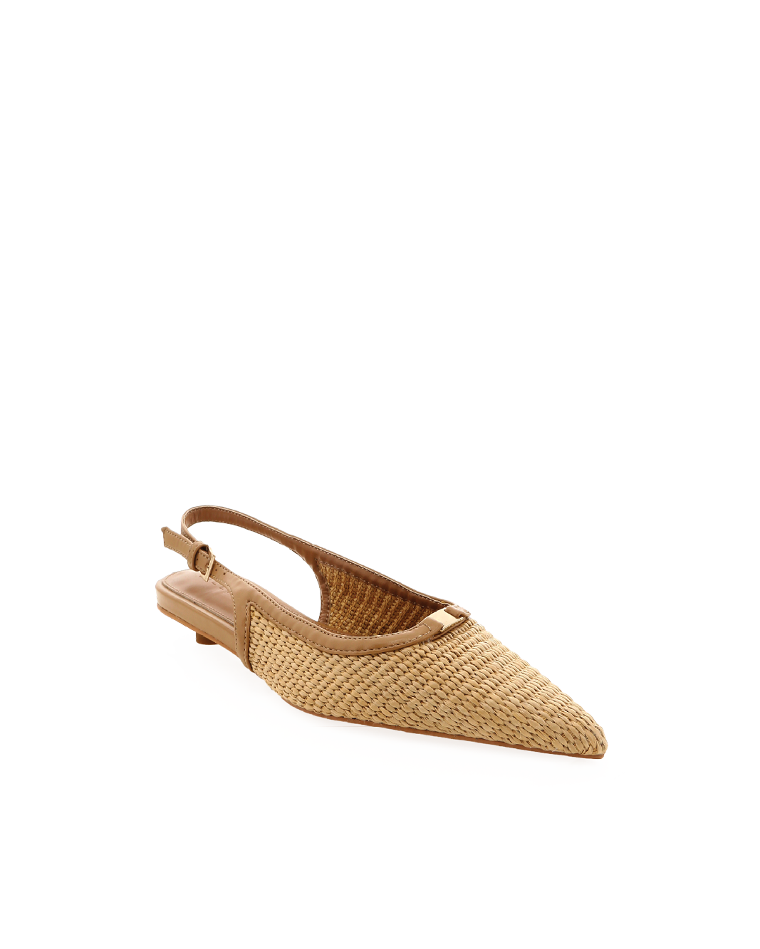 FLAVIA - NATURAL RAFFIA-Flats-Billini-Billini