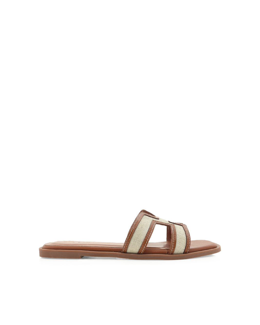 GORDY - NATURAL LINEN-TAN-Sandals-Billini-Billini