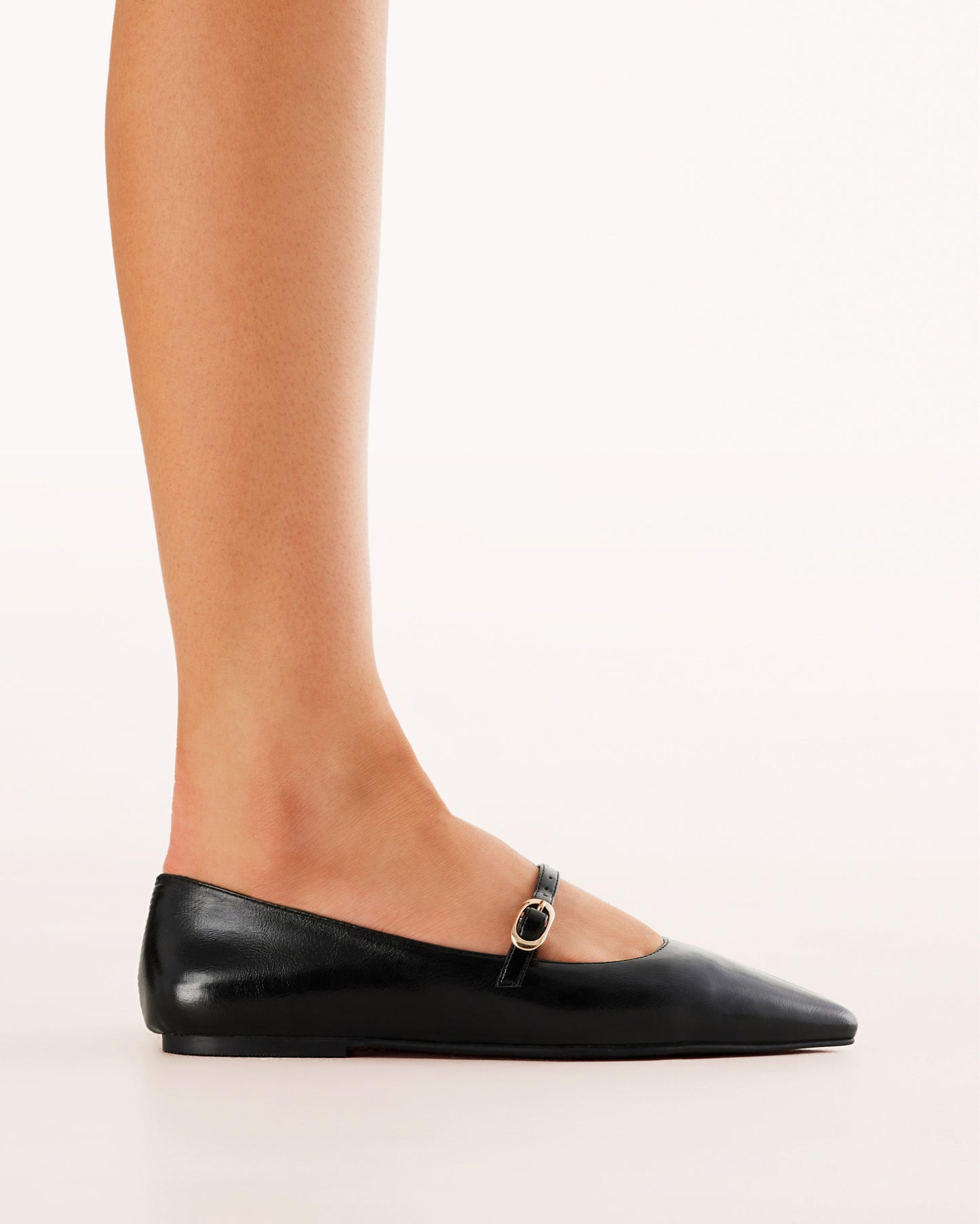 HARRIETTE - BLACK SHINE-Flats-Billini-Billini