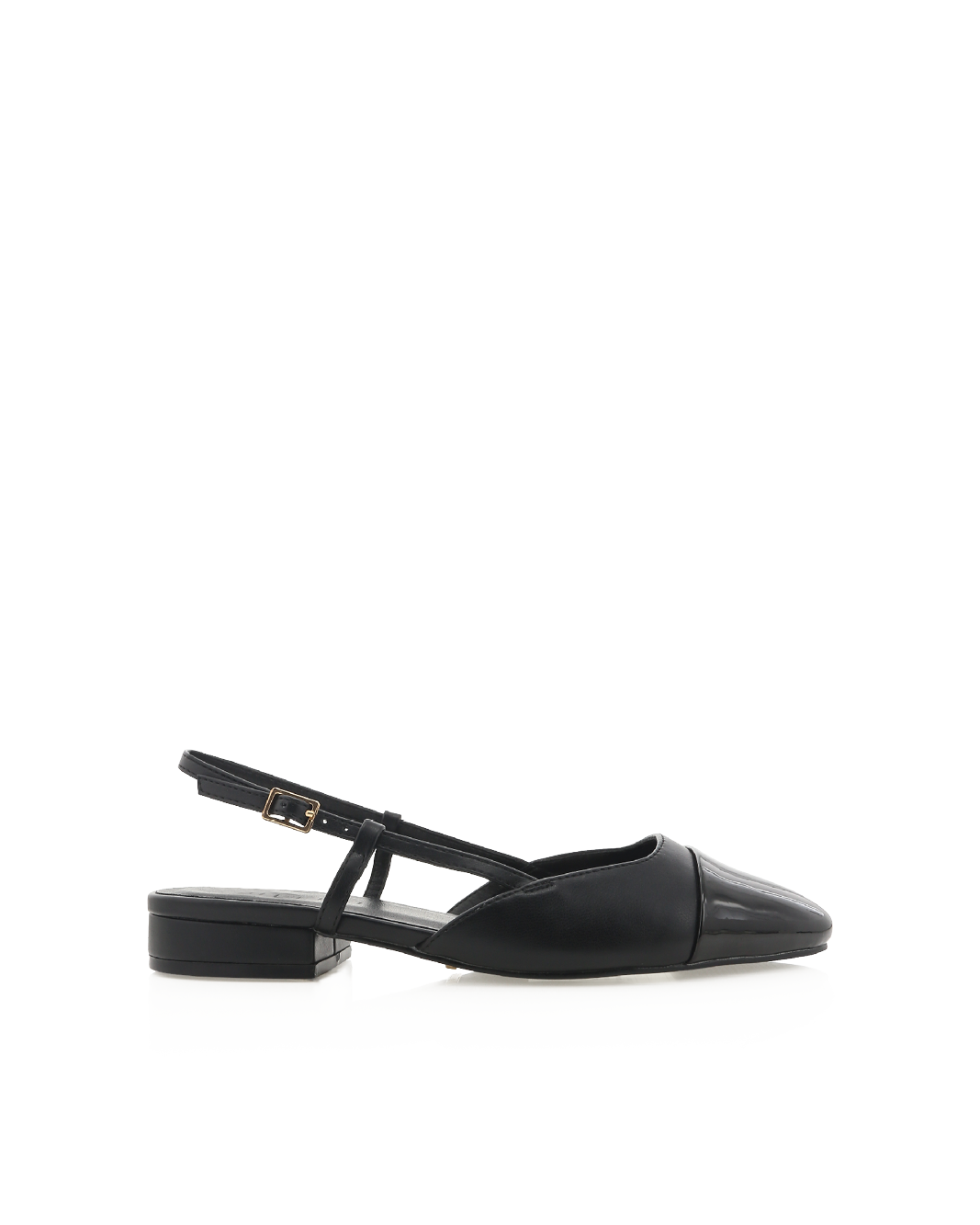 HASSA - BLACK-BLACK PATENT-Flats-Billini-Billini