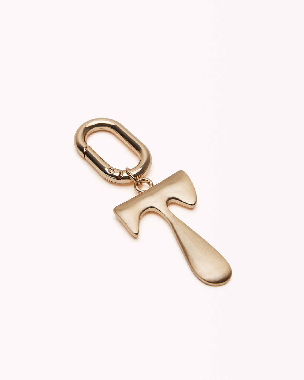 Gold 2025 initial keychain