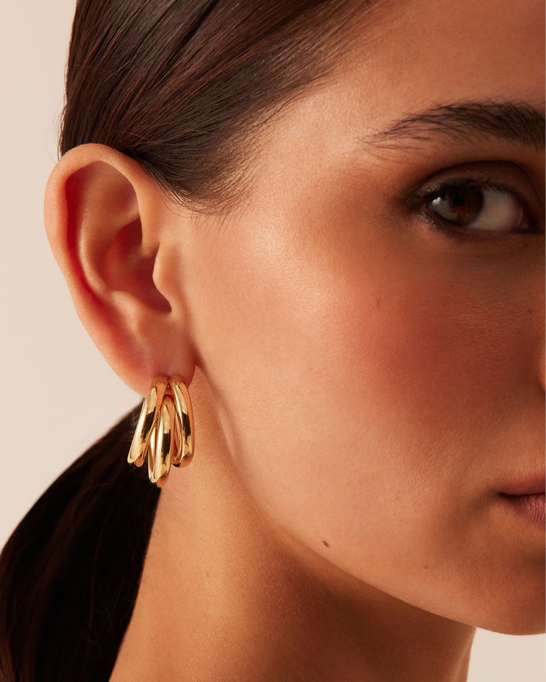 ISODORA EARRINGS - GOLD-JEWELLERY-Billini-O/S-Billini