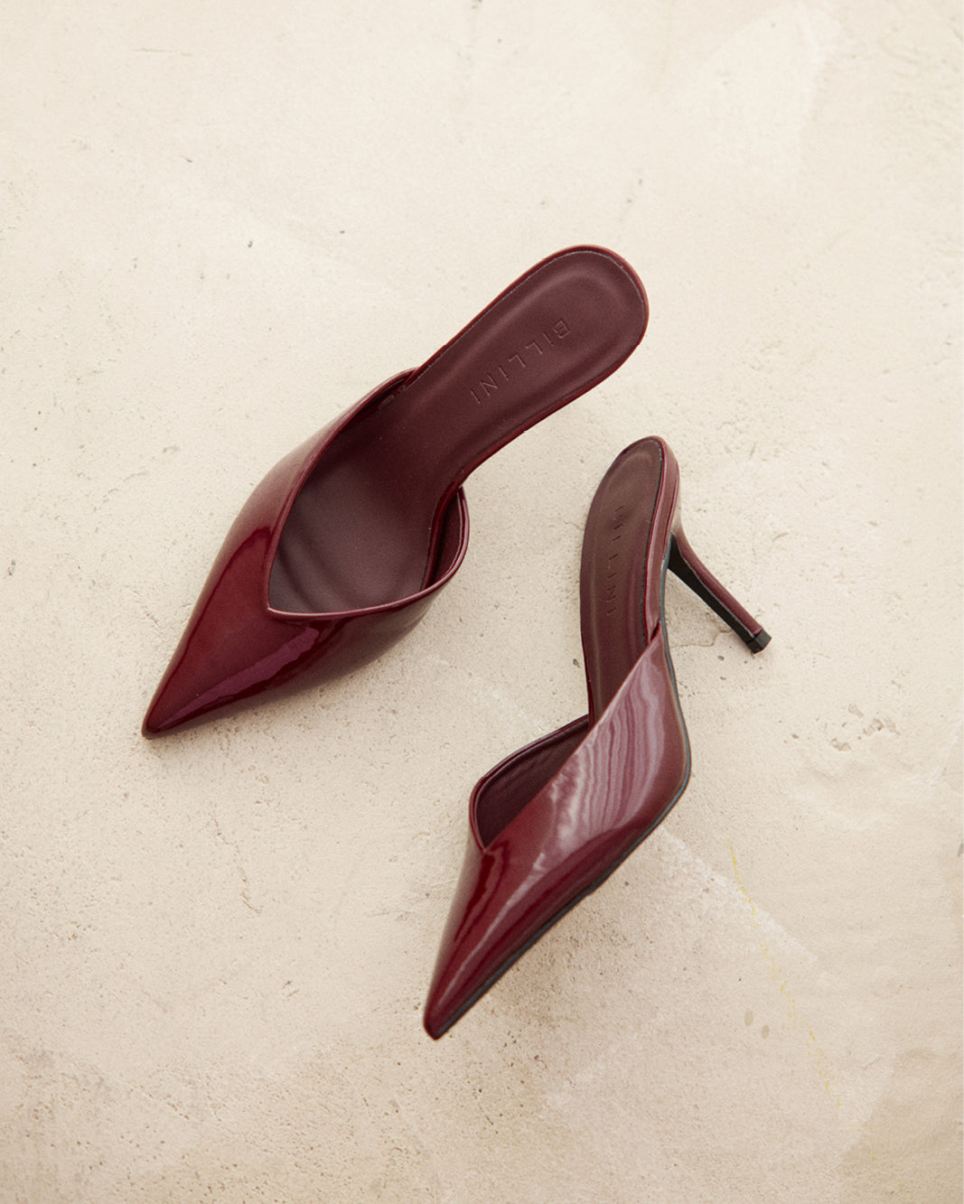 KAREY - WINE PATENT-Heels-Billini-Billini