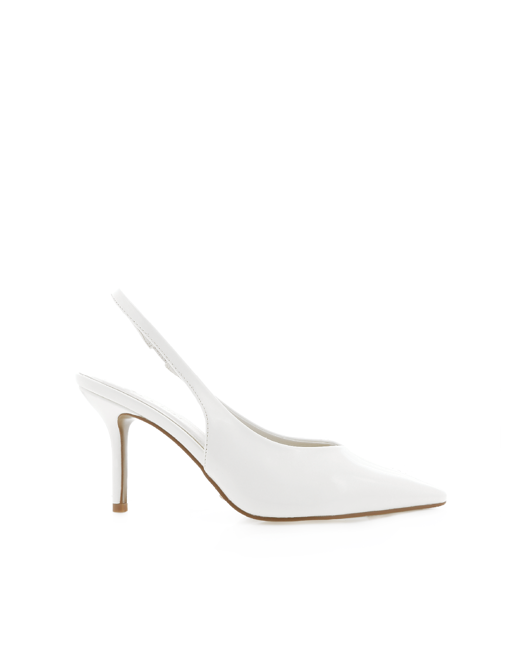 KENDRA - WHITE SHINE-PUMPS-Billini-Billini