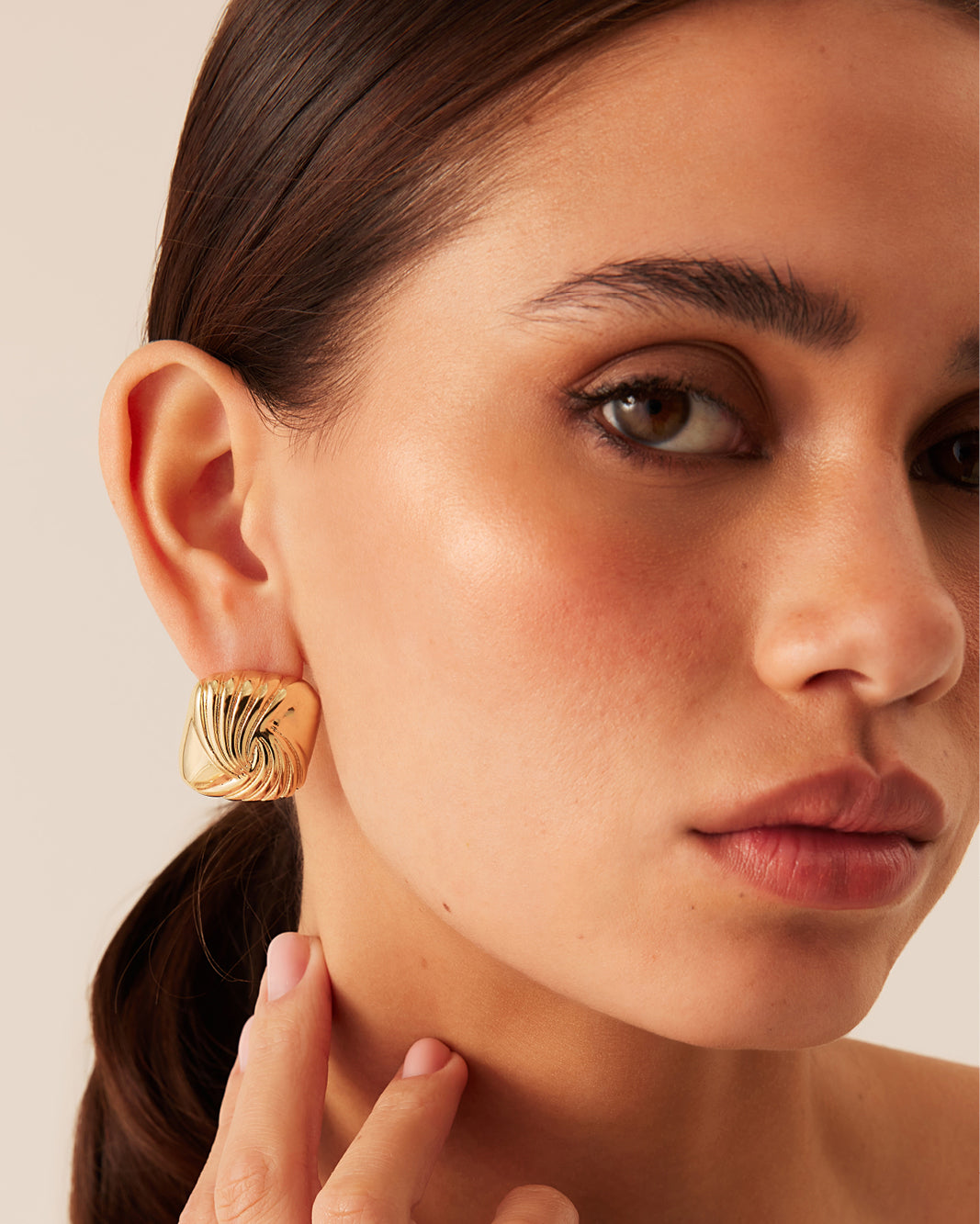 MIA EARRING - GOLD-JEWELLERY-Billini-O/S-Billini