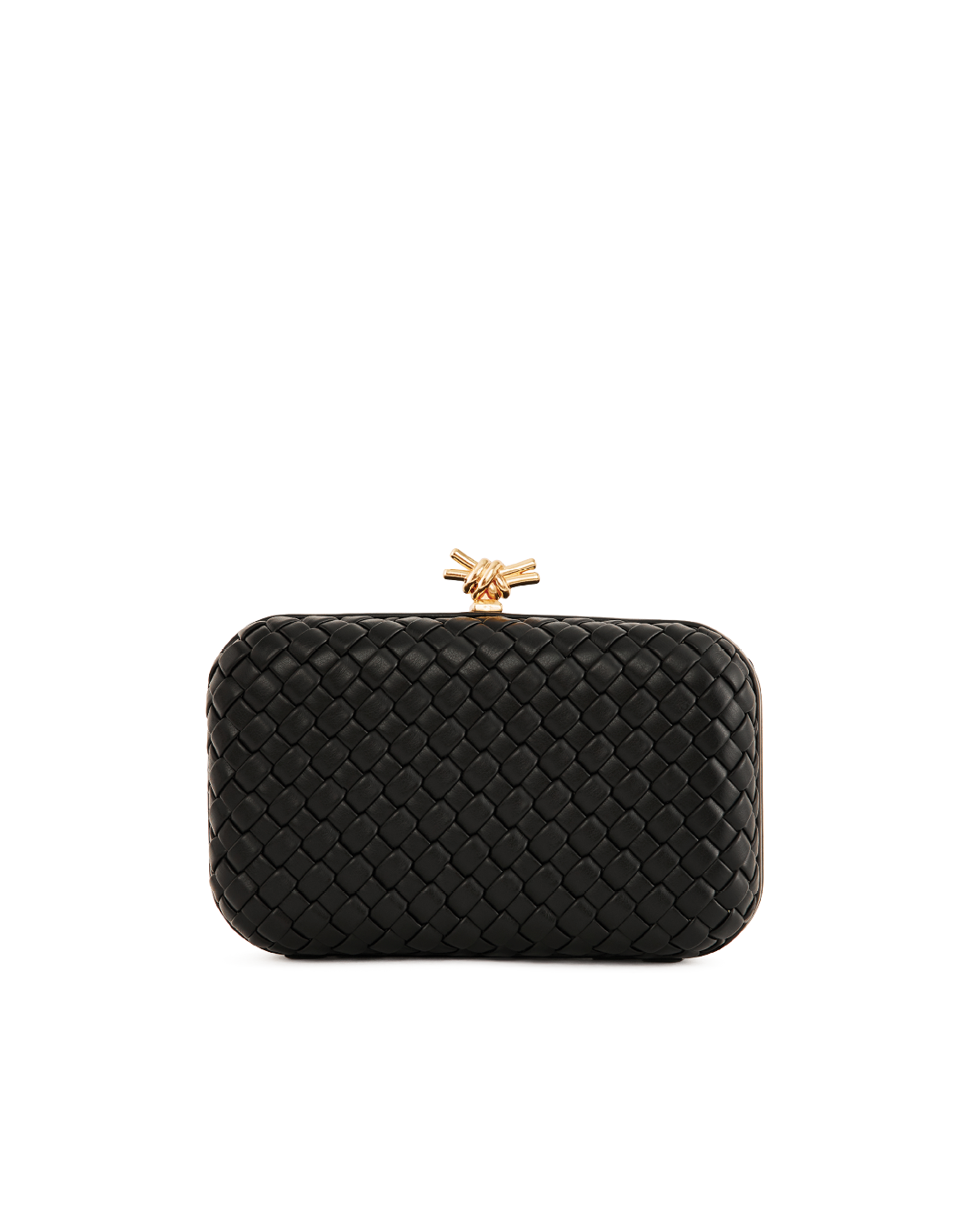 NEVEAH WOVEN CLUTCH - BLACK-Handbags-Billini-O/S-Billini