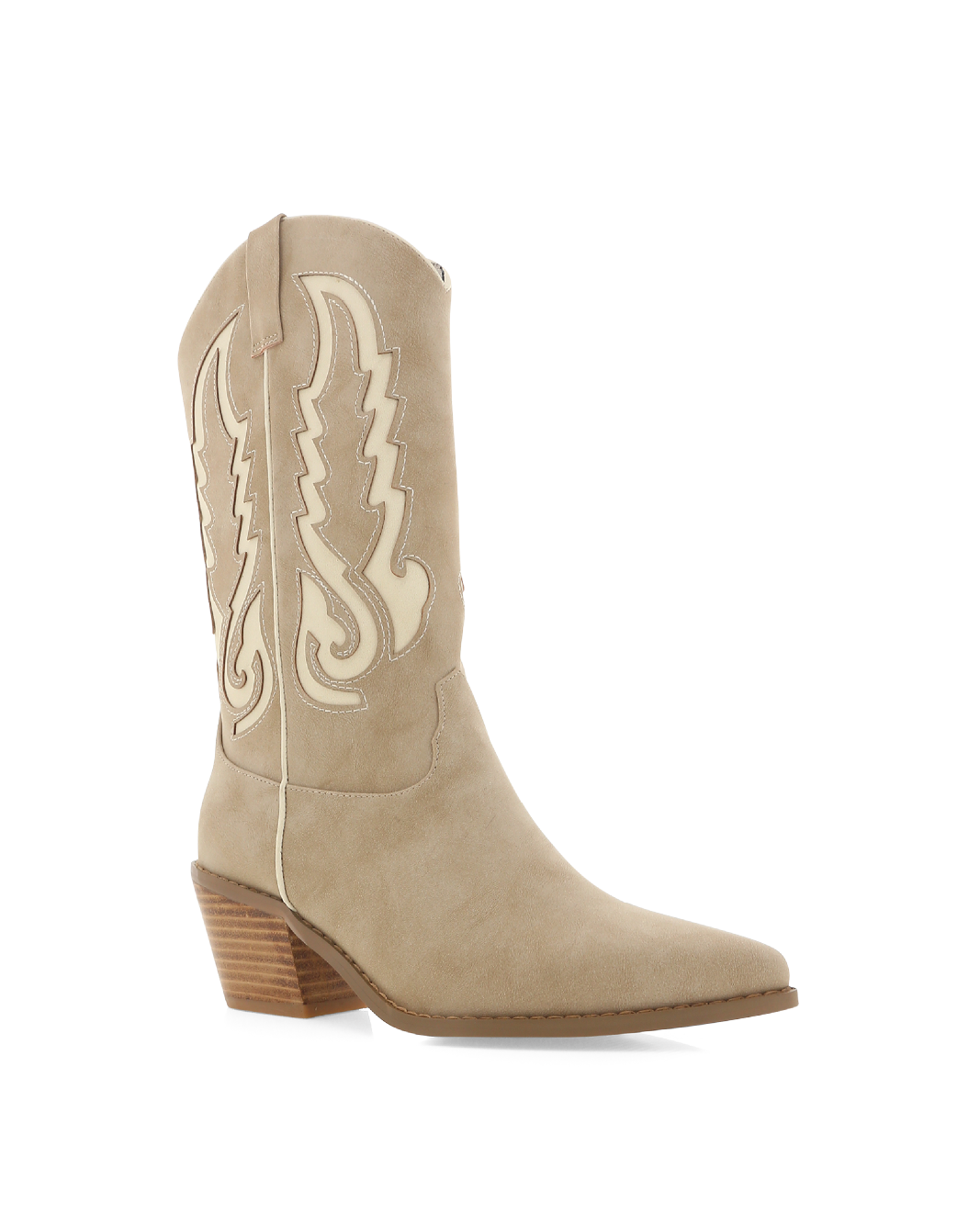 NORVA - TAUPE NUBUCK-CREAM-Boots-Billini-Billini