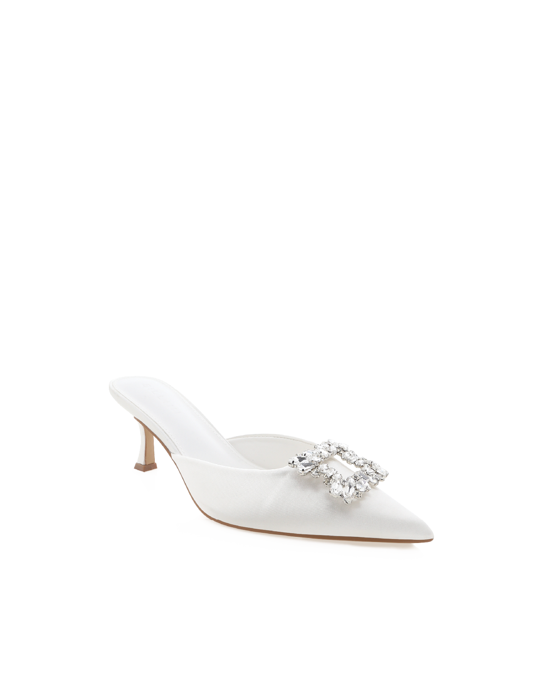 PROMISE - WHITE SATIN-PUMPS-Billini-Billini