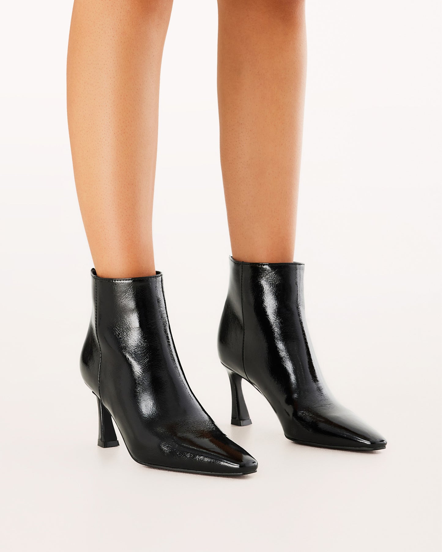 SCOTTY - BLACK CRINKLE PATENT-Boots-Billini-Billini