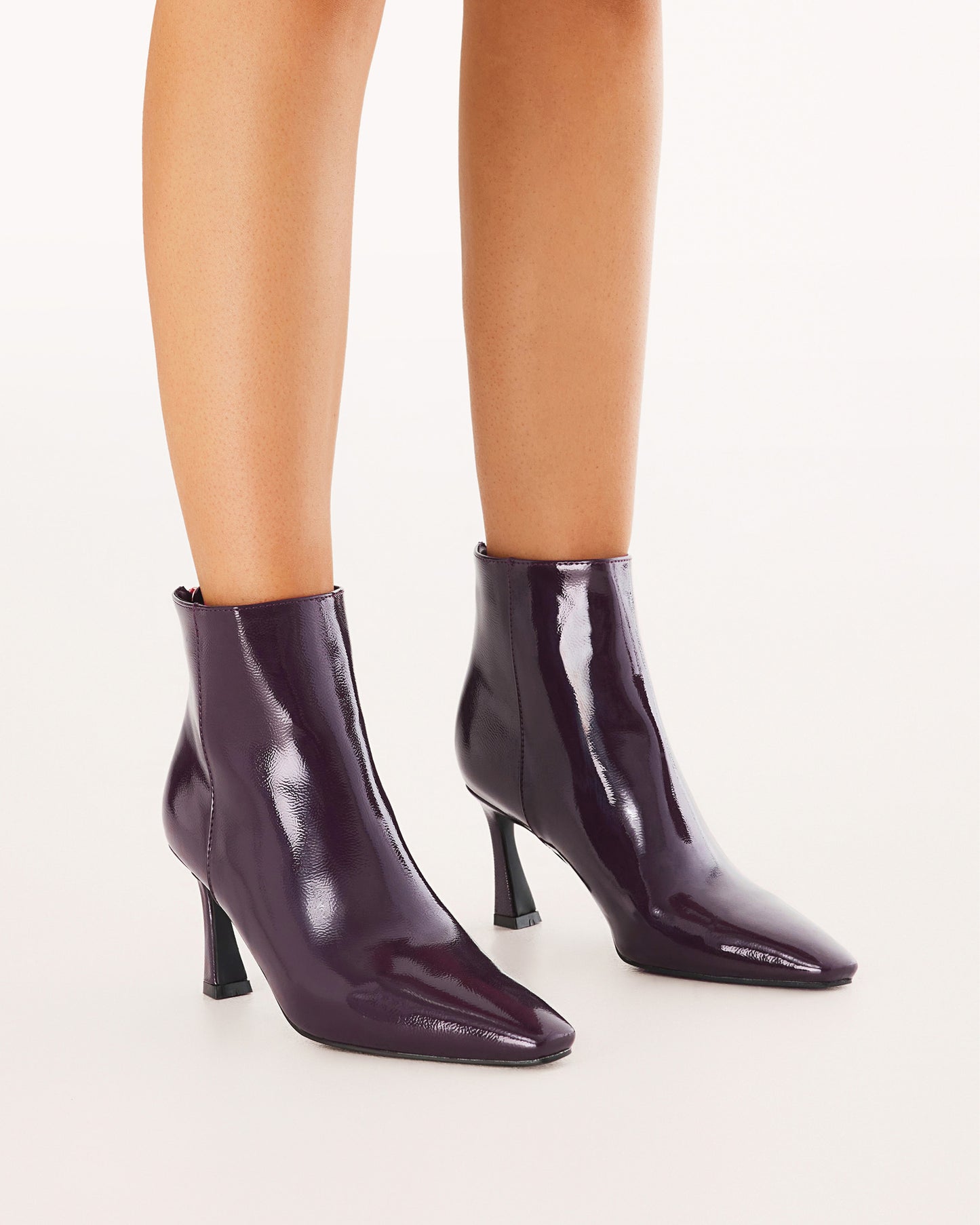 SCOTTY - MULBERRY CRINKLE PATENT-Boots-Billini-Billini