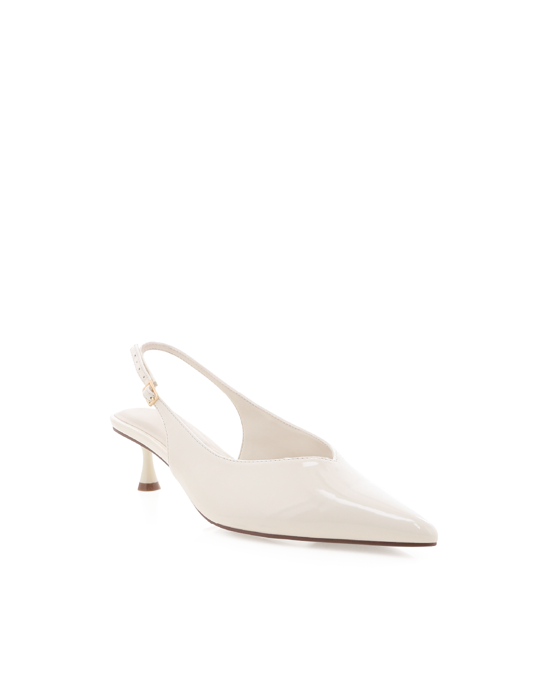 SELAH WIDE FIT - BONE PATENT-PUMPS-Billini-Billini