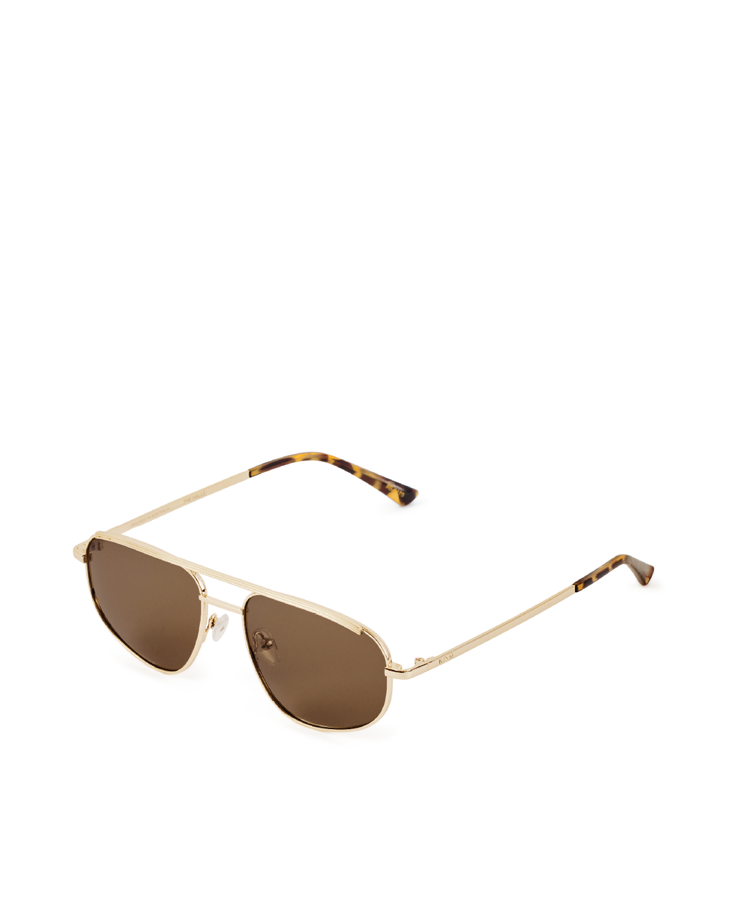 THE HALLE - GOLD-BROWN-SUNGLASSES-BANBE-O/S-Billini