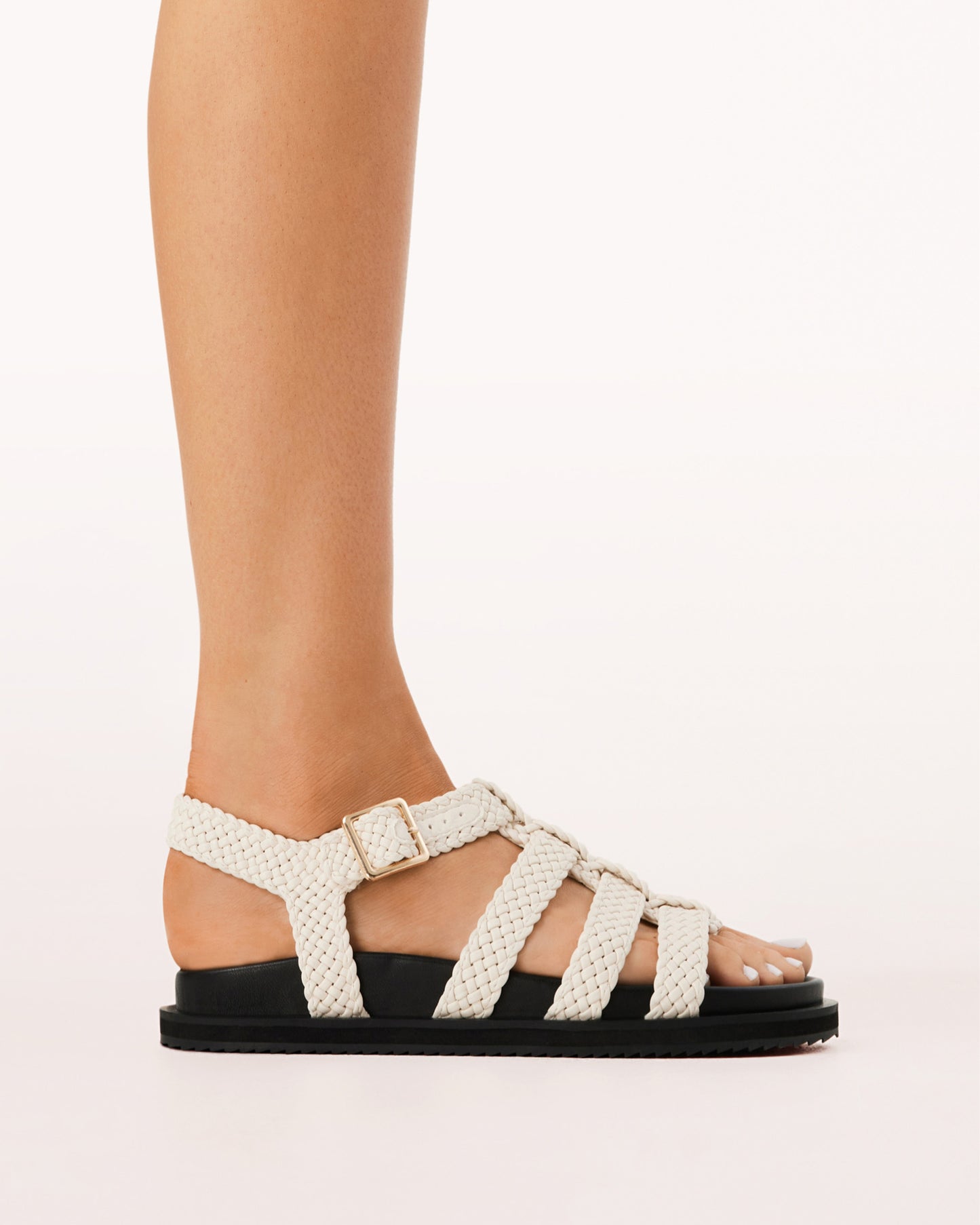 TOYKA - IVORY-BLACK-Sandals-Billini-Billini