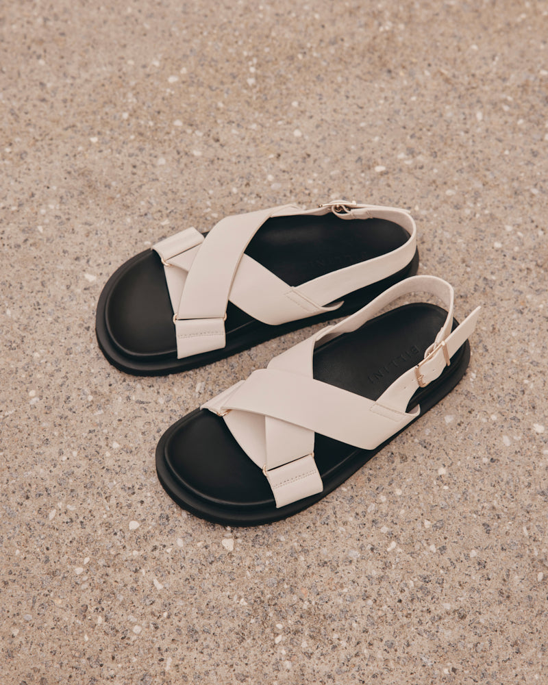 TRUDY - IVORY-Sandals-Billini-Billini