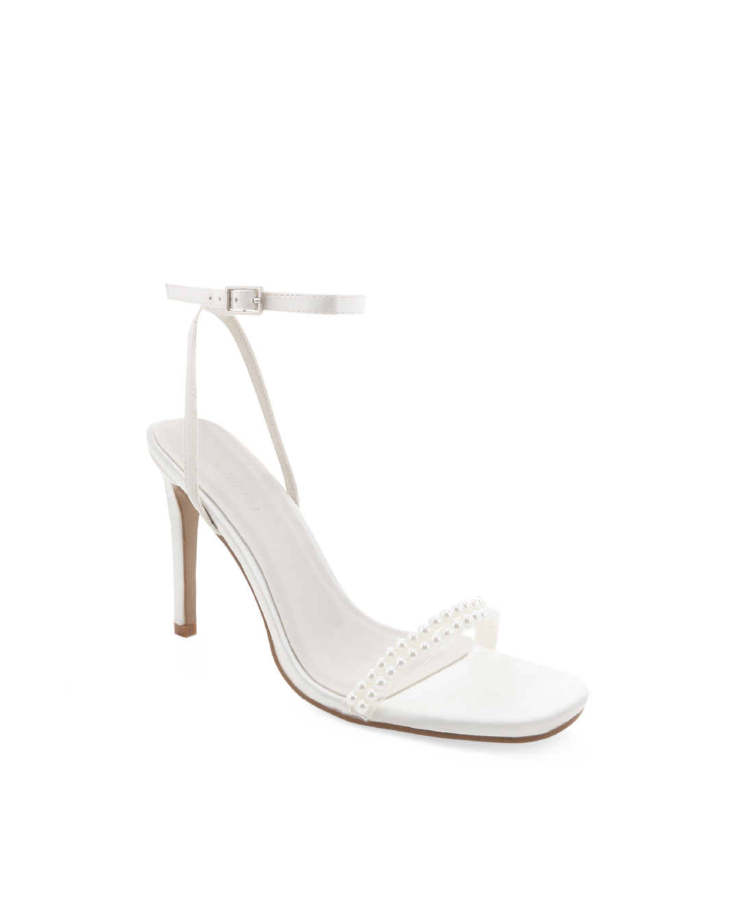 UMBER - WHITE SATIN-Heels-Billini-Billini