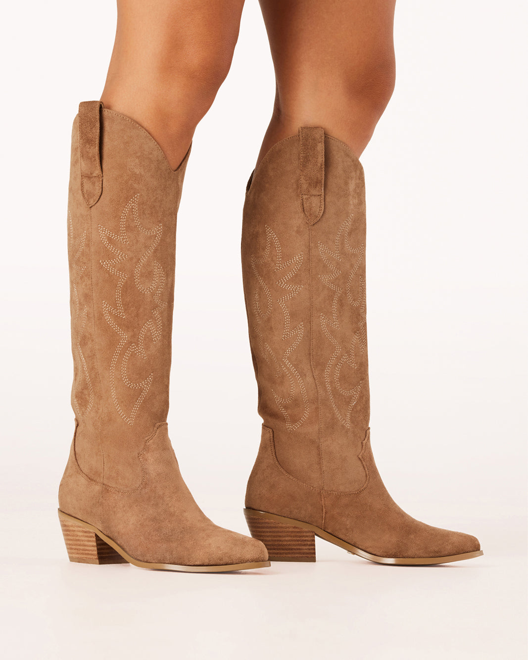 URSON - DARK TAN SUEDE-Boots-Billini-Billini