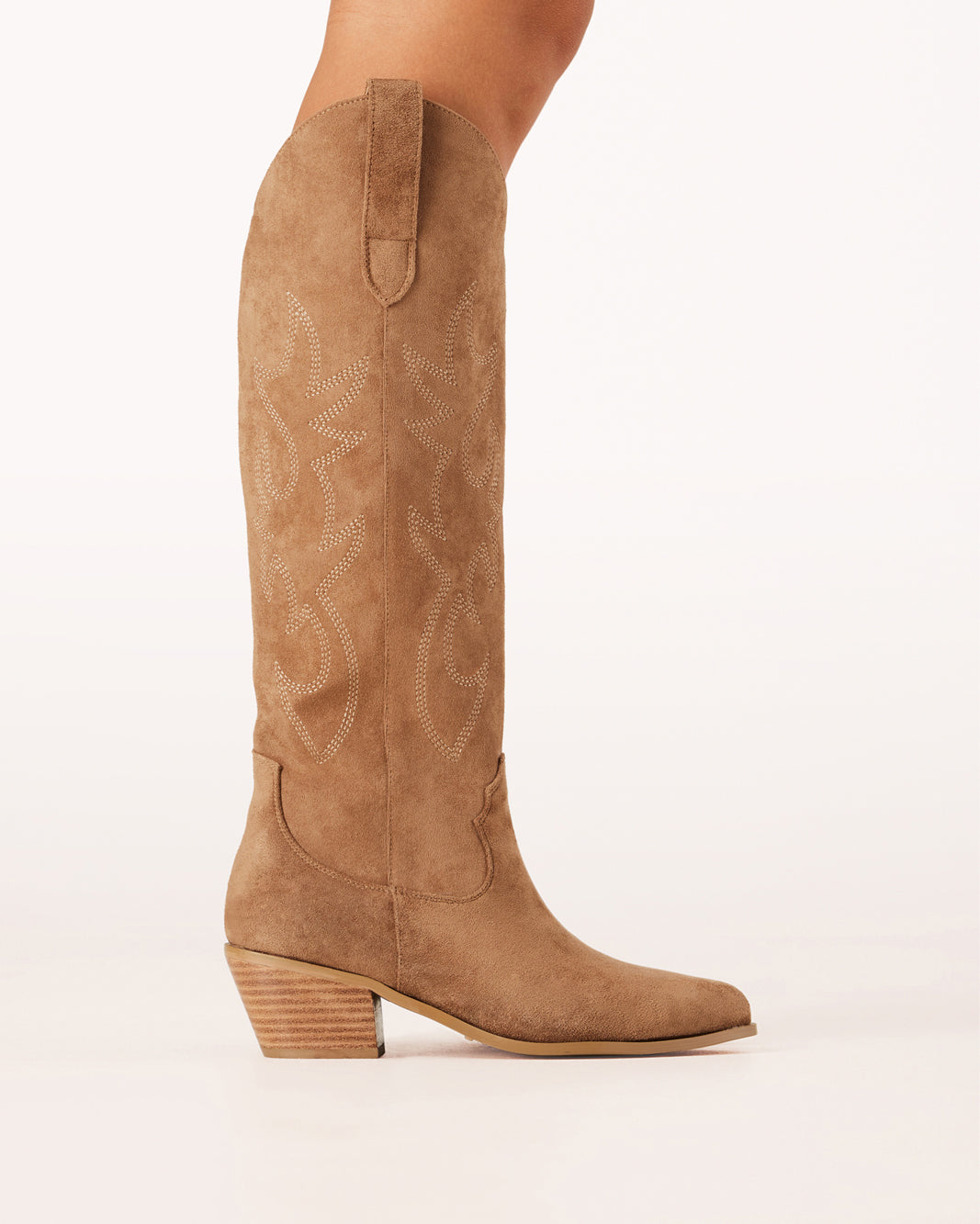 URSON - DARK TAN SUEDE-Boots-Billini-Billini