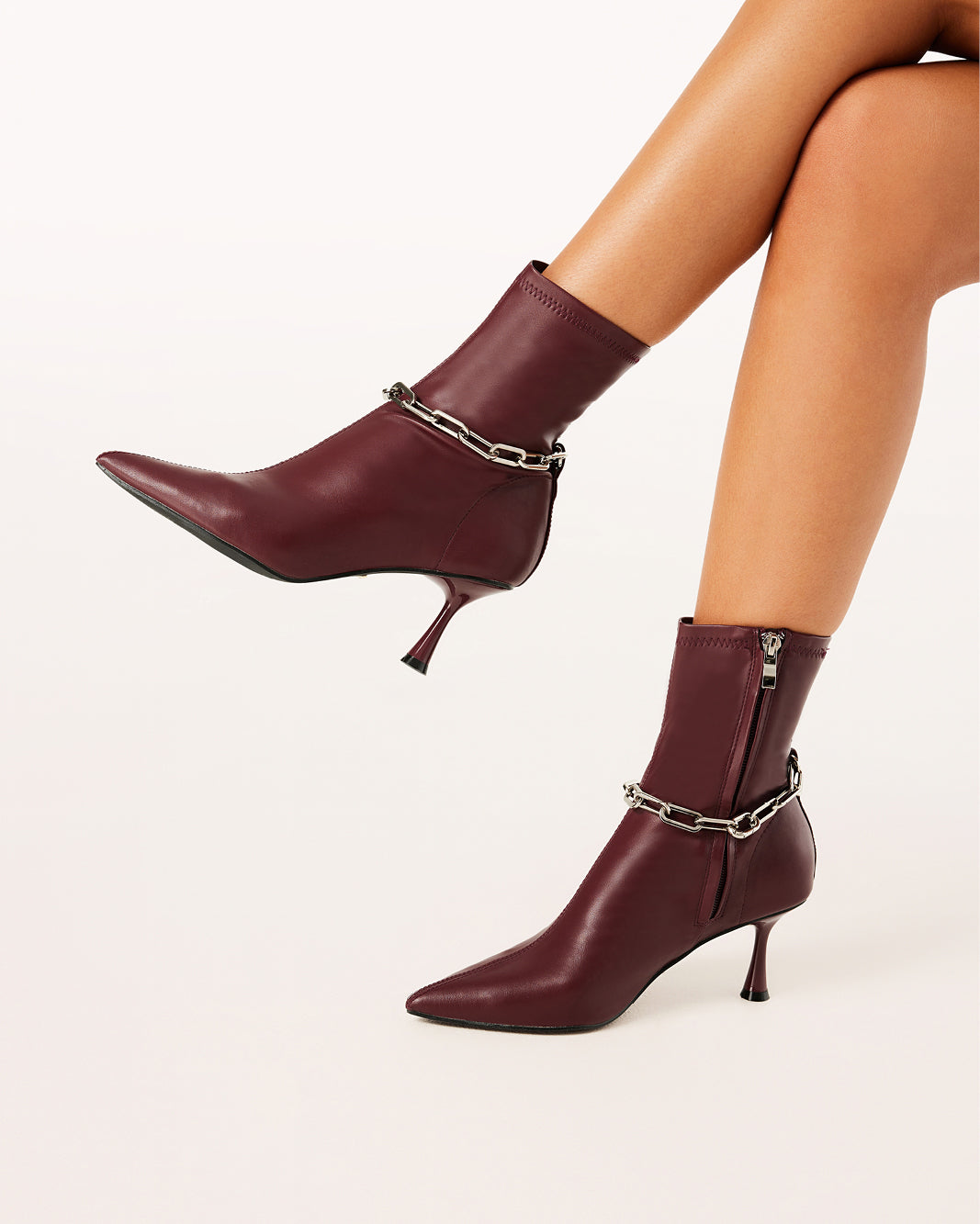 Cherry red boots womens hotsell