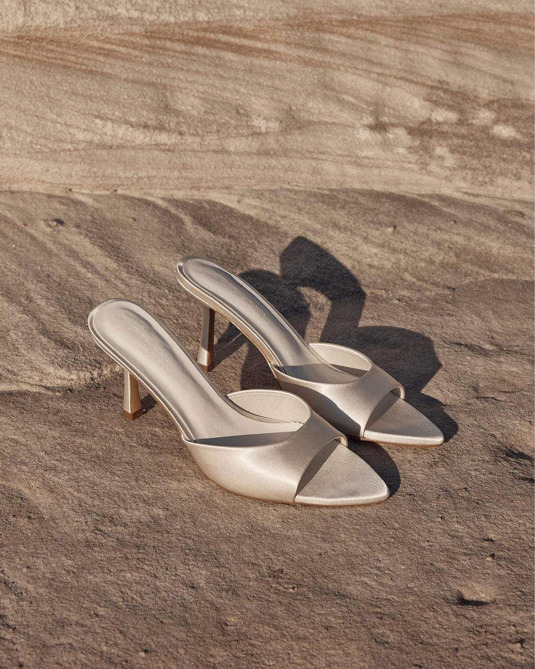 XANTHE - WHITE SATIN-Heels-Billini-Billini