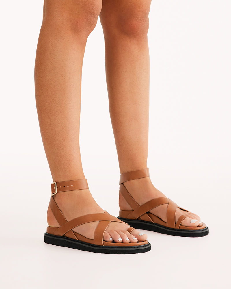 ZINNIA - TAN-Sandals-Billini-Billini