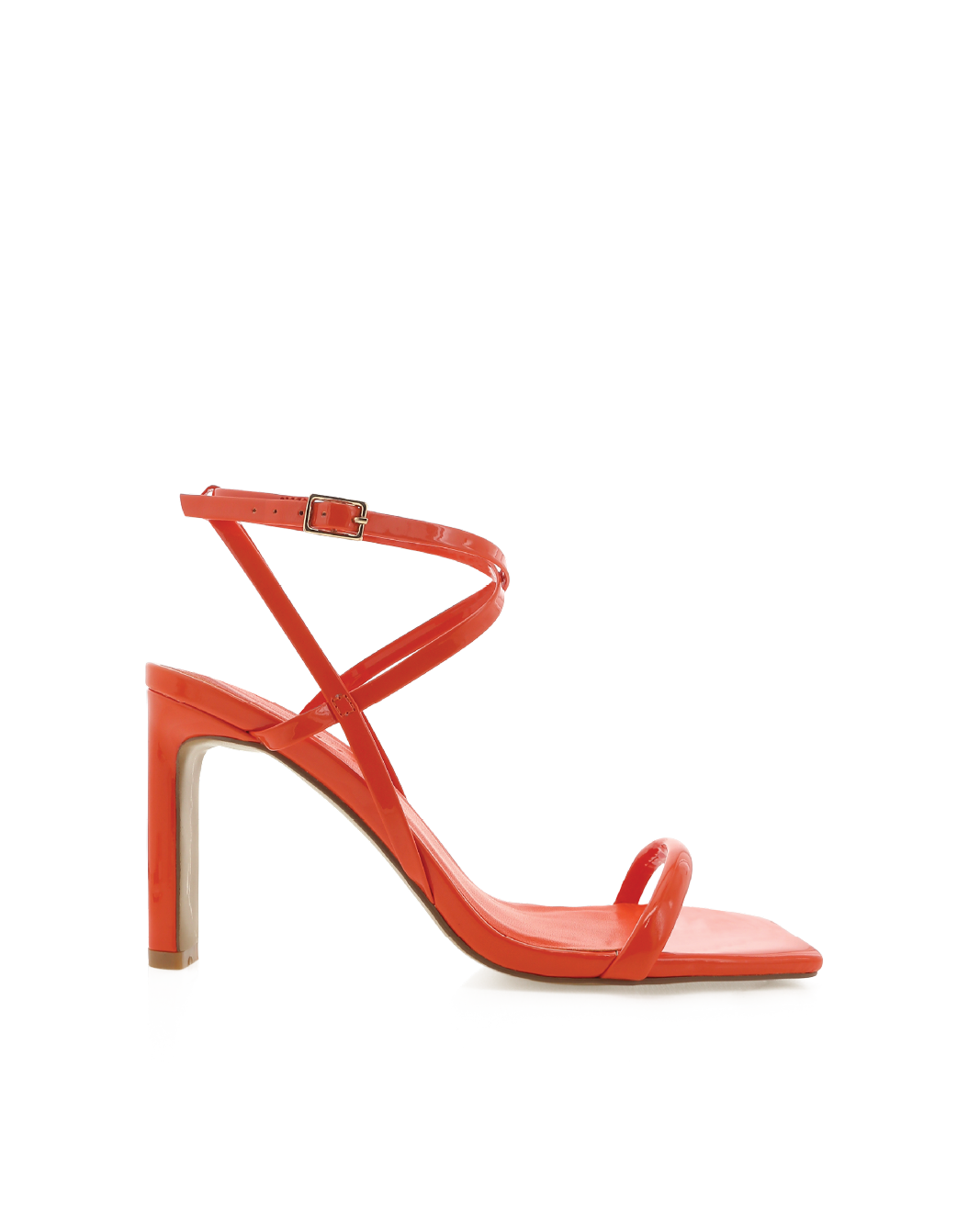 DARCIA - FLAME PATENT - Heels - Billini