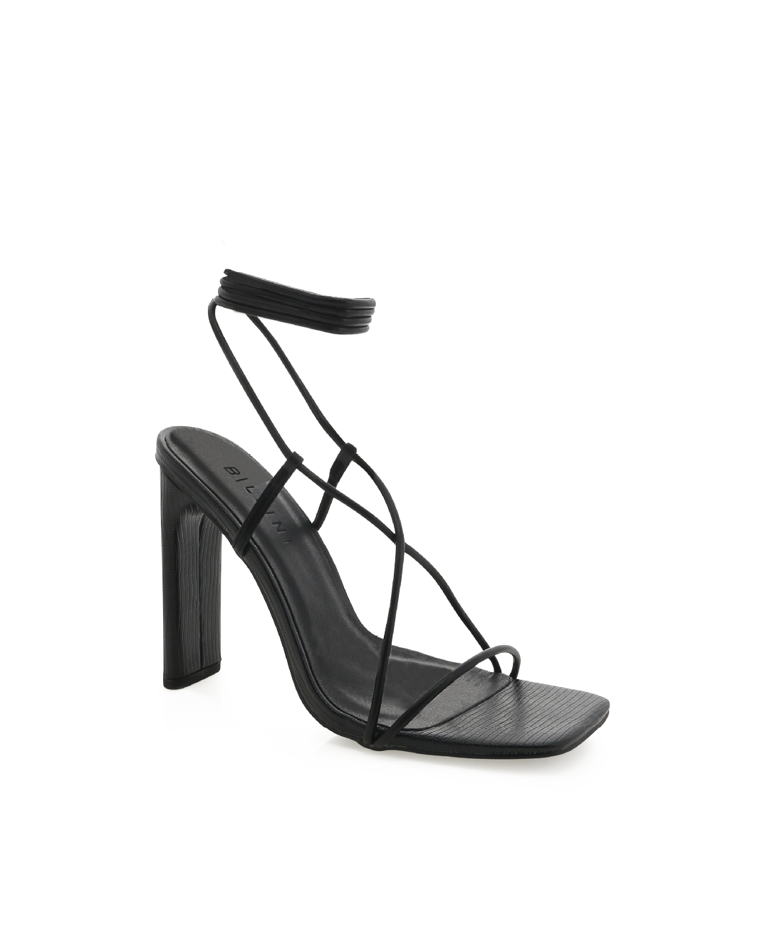 EVONA - BLACK SCALE - Heels - Billini