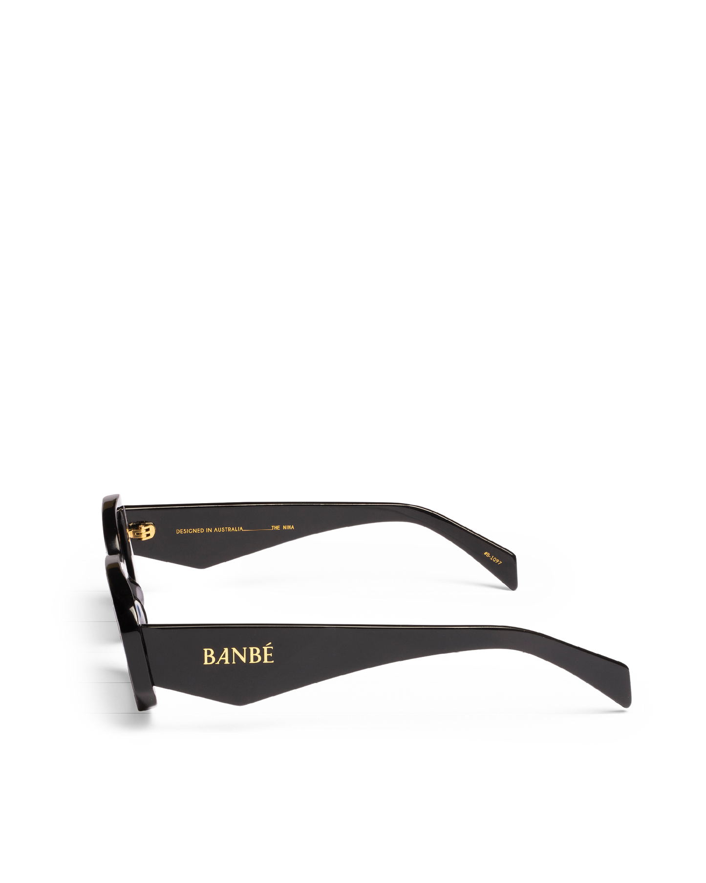 THE NINA - BLACK-JET-SUNGLASSES-BANBE-O/S-Billini